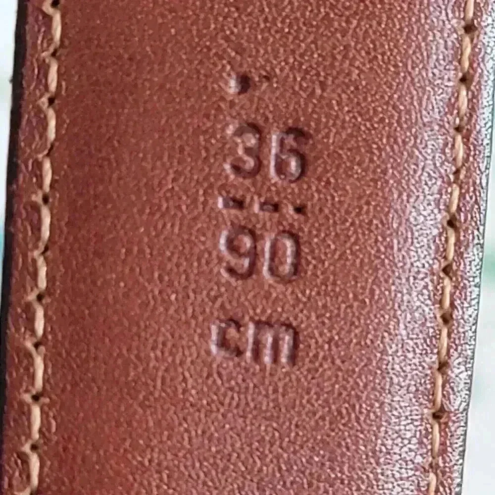Coach Vintage Burnished Cowhide Leather Belt Black Brass 1